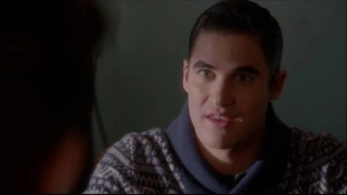 Glee - Blaine talks to Elliot 5x14