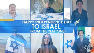 Happy Independence Day to Israel from the Nations