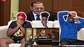 Johnny Depp Being Hilarious In Court pt.1 Reaction! 😂🤣😭