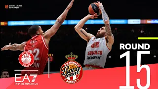 A 21-1 final run gives Milan win over Monaco! | Round 15, Highlights | Turkish Airlines EuroLeague