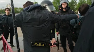 За сквер 16 05 2019 Екатеринбург народ против сатанистов путинистов день четвертый