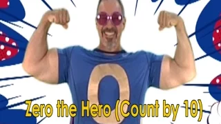 Zero The Hero 100 Days of School | Count by 10 | Skip Count by 10 | Jack Hartmann