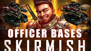 War Commander Operation : Skirmish III Officer Base 1 to 3 | Free Repair