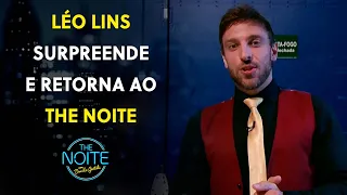 O retorno triunfal do Léo Lins ao palco do The Noite | The Noite (04/03/24)