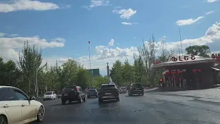 Driving Around Yerevan City ( Part1)🤠🚗