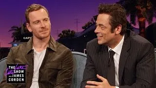 Michael Fassbender & Benicio del Toro Are Cool Enough to Catch Flies