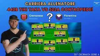 Come vincere SEMPRE su Online Soccer Manager 2023: 442B TIKI TAKA VS 523A Contropiede! 🔥