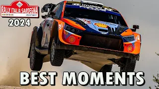 WRC Rally Italia Sardegna 2024 | Highlights - The Best Moments - Pure Actions - Jumps & More