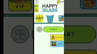 Happy Glass game level 261-270, shorts #happyglass #androidgames #happyglassgam