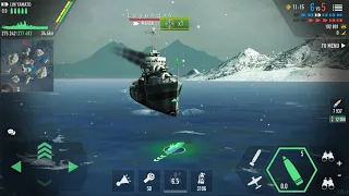 [Battle of warships] Uss Mahan when you short of Luck !!