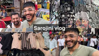 Sarojini nagar vlog | Affordable crochet shirts and winter collection |