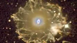 NGC 6543 Cat's Eye Planetary Nebula, zoom into