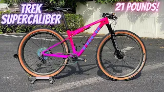 TREK SUPERCALIBER 9.9 PROJECT ONE BUILD (PURPLE RAIN EDITION) 21lb XC BIKE *SPEED MACHINE*