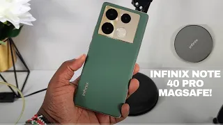 Infinix Note 40 Pro Unboxing: MagSafe!!