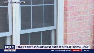 Family asleep as shots fired at their home