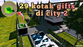 All gift boxes in city 2, car parking multiplayer new update