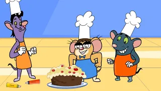 Rat A Tat Rats Baking Shop Funny Animated dog cartoon Shows For Kids Chotoonz Tv