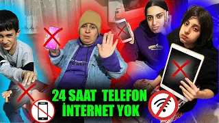 24 SAAT İNTERNETSİZ ve TELEFONSUZ BİR GÜN GEÇİRMEK ! Eğlenceli Çocuk Videosu - Funny Kids Videos