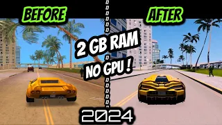 Grand Theft Auto Vice City Ultra Realistic Graphics Mod! 😱😱😱