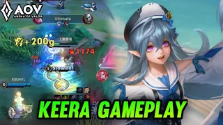 AoV : KEERA GAMEPLAY | FAST GAME - ARENA OF VALOR | LIÊNQUÂNMOBILE | ROV | COT