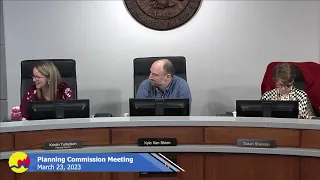 Planning Commission Meeting - March 23, 2023