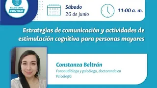 Estrategias de comunicación y actividades de estimulación cognitiva para personas mayores