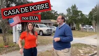 CASA de POBRE nos EUA 🇺🇸