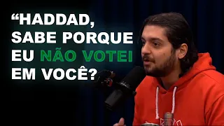 MONARK EXPLICA PORQUE VOTOU NO BOLSONARO - FERNANDO HADDAD - Flow