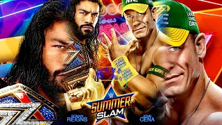 Roman Reigns vs. John Cena Full Match - WWE SummerSlam 2021