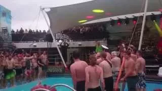 Knorkator Pool Party at Full Metal Cruise III - 1