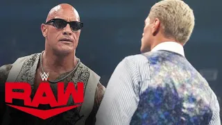 What did The Rock say to Cody Rhodes?: Raw highlights, March 25, 2024