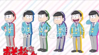 Zenryoku Batankyu (Osomatsu-San op 2) full English lyrics