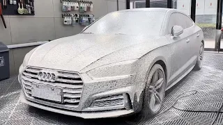 Audi A5 Detailing: Foam Wash, Exterior Detailing, Polishing, and PPF