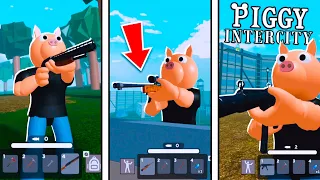 How to Find ALL WEAPONS!? l PIGGY: INTERCITY! (New Piggy Game) l Roblox