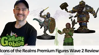 Icons of the Realms Premium Figures (Wave 2) Review - WizKids D&D Prepainted Minis