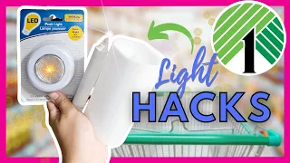 Why everyone is buying LIGHTS from the Dollar Store! Genius LIGHT DIYS  you can do!