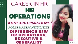 HR Operations | Roles & Responsibilities #hroperations #hr #hrskills #careerinhr #readytogetupdate