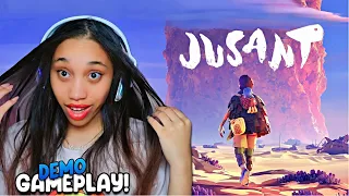 A ROCK CLIMBING SIMULATOR GAME?! *lets check it out!! | Jusant Demo Gameplay!