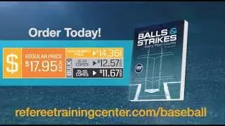 Umpires can master working the plate with "Baseball Balls & Strikes: Every Pitch Counts"