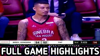 Ginebra VS TnT Full Game Highlights Game1 FINALS 2023 PBA GOVERNORS CUP!