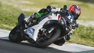 FAST laps at NEW Sonoma raceway pavement! Stock 2024 ZX-6r