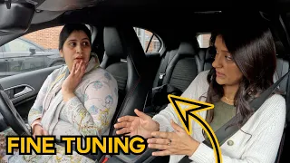 Saima's attempts to drive independently
