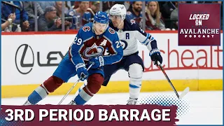 Avalanche Put Up a 5-Spot in the 3rd to Take Game 3 and a 2-1 Series Lead Over Winnipeg