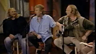 Crosby Stills & Nash - interview on formation + Woodstock - Later 8/23/94 CSN