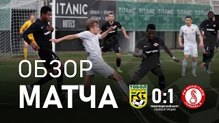 «Тобол» 0:1 «Спартакс»: обзор матча