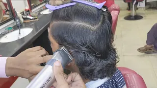 ASMR barbar amazing Hair transformation #alrayaanhairstudio