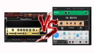 NI Guitar Rig 6 VS Amplitube 4 (No Talk)