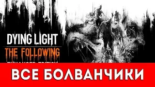 DYING LIGHT: THE FOLLOWING - ВСЕ БОЛВАНЧИКИ ДЛЯ БАГГИ