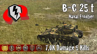 Bat.-Châtillon 25 t  |  7,0K Damage 5 Kills  |  WoT Blitz Replays