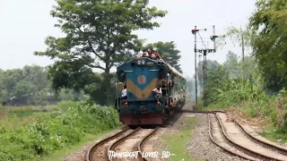 Eid Rush- Most Packed Eid Festival Special Train of Bangladesh Railway